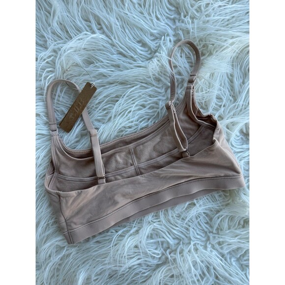 Skims Fits Everybody Maternity Nursing Bralette Clay Size Small - Picture 8 of 10